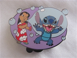 Disney Trading Pins 34076: Disney Auctions (P.I.N.S.) - Lilo and Stitch Blowing Bubbles