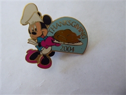 Disney Trading Pins 34236 DLR Cast Exclusive - Thanksgiving 2004 (Minnie Mouse)