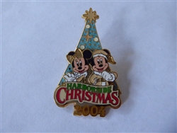 Disney Trading Pins 34271 Tokyo Disney Sea - Harborside Christmas 2004 (Mickey & Minnie)