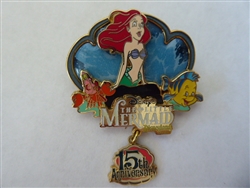 Disney Trading Pin  34327 DLR - The Little Mermaid 15th Anniversary (Ariel Singing)