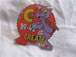 Disney Trading Pins 34466: WDW Cast Lanyard Series #3 - Epcot Parking Signs With Figment (Create)