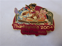 Disney Trading Pin  34555 WDW - Cast Exclusive - Thanksgiving Day 2004 (Lilo & Stitch)