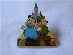 Disney Trading Pins 35049 DLRP - Castle Series (Mickey & Minnie)