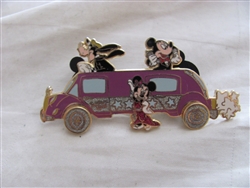 Disney Trading Pin  3530 DCA - Superstar Limo (Mickey, Minnie, Goofy) Sparkle