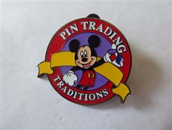 Disney Trading Pin 35578: WDW - Cast Member Exclusive - Pin Trading Traditions (Mickey)