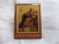 Disney Trading Pin 35613: USPS - The Art of Disney Stamp (Simba & Mufasa)