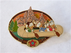 Disney Trading Pin 35744 DL - Chip & Dale's Wild West Pin Adventure - Ducks in a Row
