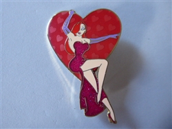 Disney Trading Pin 35933     Disney Auctions - Jessica Rabbit with Hearts Facing Right
