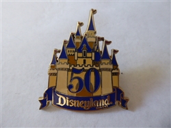 Disney Trading Pins 36156 DLR ~ Cast Member 50th Anniversary Castle Pin