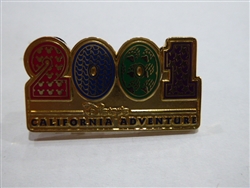 Disney Trading Pin 3655 DCA Gold 2001