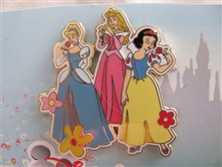 Disney Trading Pin 36574 Disney's Visa - Cardmember Exclusive #7 (Princess Flowers)