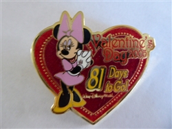 Disney Trading Pins  36702 WDW - 81 Days To Go! (Minnie Mouse)