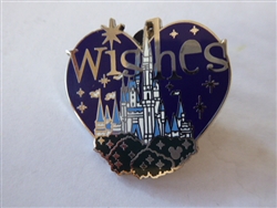 Disney Trading Pin  36708 WDW Cast Lanyard Series 3 - Night Time Shows - Wishes (Version 2 w/ Silver Mickey)