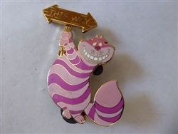 Disney Trading Pins 37350 Disney Auctions (P.I.N.S.) - This Way (Cheshire Cat)