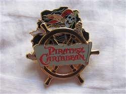 Disney Trading Pin 37591: Pirates of the Caribbean Attraction - Skeleton Ghost