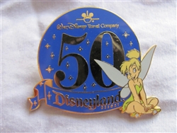Disney Trading Pin 38235: DLR - WDTC 50TH Commemorative Package (Tinker Bell)