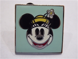 Disney Trading Pin 38470 Minnie Mouse - Face and Hat (Square)