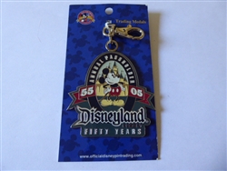 Disney Trading Pin 38502 DLR - Passholder Exclusive - Lanyard Medal - Fifty Years (Mickey)