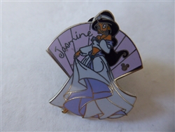 Disney Trading Pin 39080 DLR - Global Lanyard Series 3 (Princess Fan - Jasmine)
