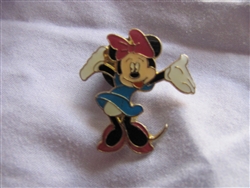 Disney Trading Pins 39085: Minnie Mouse - Hands Up (Blue Dress)