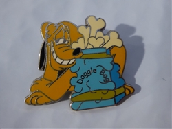 Disney Trading Pin 39689 WDW - AAA Travel Company - Pluto Doggie Bag (Blue Version)