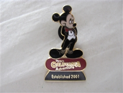 Disney Trading Pin 3989 DCA - Established 2001 Formal Series (Mickey)