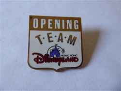 Disney Trading Pin 40479 HKDL - Grand Opening Team