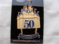 Disney Trading Pin 40578 Happiest Celebration On Earth - Golden Castle Dangle