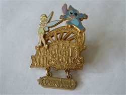 Disney Trading Pin 40611 DLR - Magical Milestones - Stitch & Tinker Bell (Surprise Release)