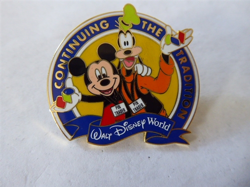 Disney Trading Pins 4080 WDW - Continuing the Tradition 2001 (Mickey &  Goofy)