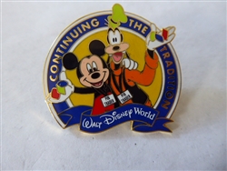 Disney Trading Pins 4080 WDW - Continuing the Tradition 2001 (Mickey & Goofy)