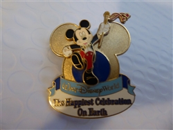 Disney Trading Pin  41007 Happiest Celebration on Earth (Mickey Mouse) Version #2
