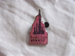 Disney Trading Pin 4110: EuroDisney - Renault - Castle sponsor pin