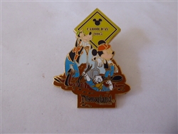 Disney Trading Pin 41146 DLR - Labor Day 2005 - Mickey, Donald & Goofy