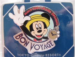 Disney Trading Pin 4116 Tokyo Disneyland Resort - Bon Voyage (Mickey)