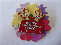 Disney Trading Pins 41167     WDW - Grandparents Day 2005 - Chip and Dale