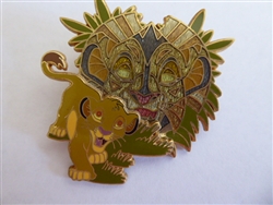 Disney Trading Pin  41230 Disney Character Masks - Simba