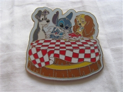 Disney Trading Pins 41242: Stitch Invades Series (Lady and the Tramp)