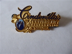 Disney Trading Pin   416 Disneyland Cinderella 50th Anniversary