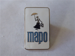 Disney Trading Pin 4168 MAPO 1960's logo