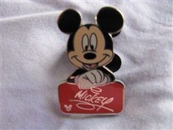 Disney Trading Pin 41795: WDW Cast Lanyard Collection 4 - Mickey's Autograph (Red)