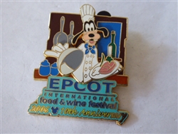 Disney Trading Pin 41806 WDW - Epcot International Food and Wine Festival 2005 - Chef Goofy