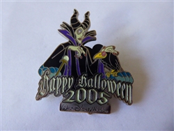 Disney Trading Pins 41816 WDW - Halloween 2005 (Maleficent and Raven)