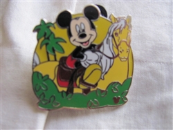 Disney Trading Pin 41821: WDW Cast Lanyard Collection 4 - Recreation (Mickey Horseback Riding)