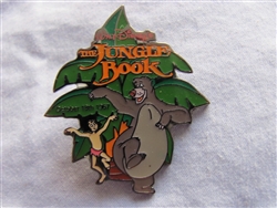 Disney Trading Pin 421: DS - Countdown to the Millennium Series #76 (Jungle Book / Mowgli / Baloo)