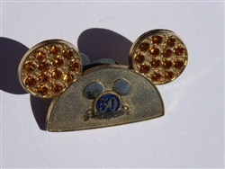 Disney Trading Pins   42534 Happiest Homecoming On Earth - 50th Golden Mickey Mouse Ears Hat (Jeweled)