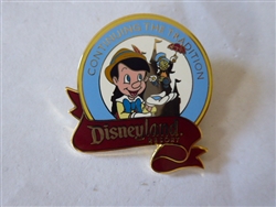 Disney Trading Pins  42570 DLR Continuing The Tradition (Pinocchio & Jiminy Cricket)
