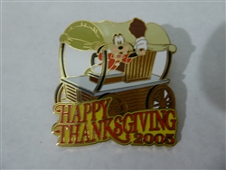 Disney Trading Pins 42660 WDW Cast Exclusive - Happy Thanksgiving 2005 (Goofy)