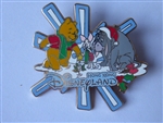 Disney Trading Pin 42808     HKDL - Christmas 2005 (Pooh, Piglet & Eeyore)