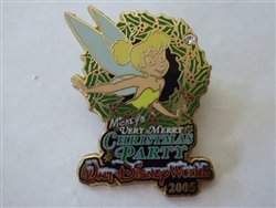 Disney Trading Pin  43036 WDW - Mickey's Very Merry Christmas Party 2005 - Tinker Bell in Wreath